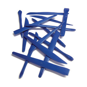 14 x Assorted Plastic Clay/ Plasticine Modelling Sculpting Tools 14 x Assorted Plastic Clay/ Plasticine Modelling Sculpting Tools