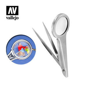 AV Vallejo Tools - Magnifier Tweezers AV Vallejo Tools - Magnifier Tweezers