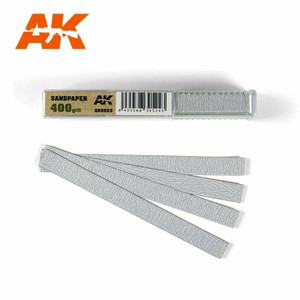 Sandpaper- Dry, 400 grit x 50 Units - AK09023 Sandpaper- Dry, 400 grit x 50 Units - AK09023
