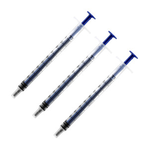 Precision Syringe (1ml) x 3 - POL1001/3 Precision Syringe (1ml) x 3 - POL1001/3