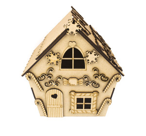 WWCrafts Wooden Gingerbread House Kit WWCrafts Wooden Gingerbread House Kit
