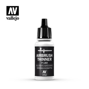 Vallejo Airbrush Thinner 17ml - 71261 Vallejo Airbrush Thinner 17ml - 71261