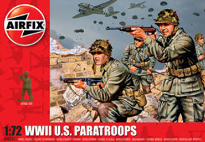 WWII US Paratroops A00751V 1/76 WWII US Paratroops A00751V 1/76