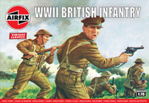 WWII British Infantry N. Europe A00763V 1/76 WWII British Infantry N. Europe A00763V 1/76