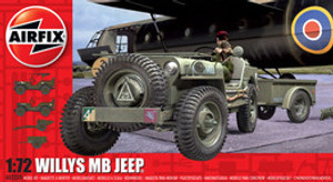 Willys MB Jeep A02339 1/72 Willys MB Jeep A02339 1/72
