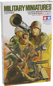 Tamiya U.S. GUN AND MORTAR TEAM KIT (1/35) - 35086 Tamiya U.S. GUN AND MORTAR TEAM KIT (1/35) - 35086
