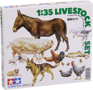 Tamiya Livestock Set (1/35) 35128 Tamiya Livestock Set (1/35) 35128