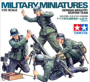 Tamiya German Infantry Mortar Team (1/35) 35193 Tamiya German Infantry Mortar Team (1/35) 35193