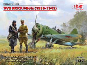 ICM 1:32 - VVS RKKA Pilots (1939-1942) (3 figs) - ICM32102 ICM 1:32 - VVS RKKA Pilots (1939-1942) (3 figs) - ICM32102