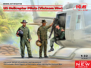 ICM 1:32 - US Helicopter Pilots (Vietnam War) - ICM32114 ICM 1:32 - US Helicopter Pilots (Vietnam War) - ICM32114