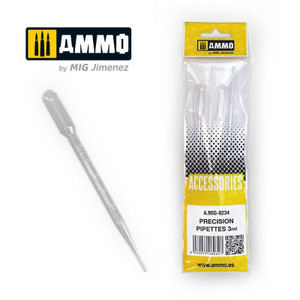 Ammo - Large Pipettes 3ml 4pcs MIG 8234 Ammo - Large Pipettes 3ml 4pcs MIG 8234