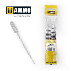 Ammo - Small Pipettes 1ml 4 Pcs MIG 8235 Ammo - Small Pipettes 1ml 4 Pcs MIG 8235