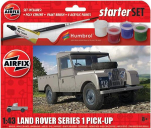 Airfix Starter Set - Land Rover Series 1 A55012 (1:43) Airfix Starter Set - Land Rover Series 1 A55012 (1:43)
