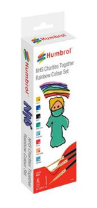 Humbrol NHS Charities Together Rainbow Colour Set DB9061