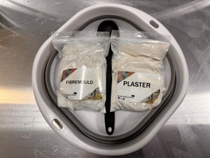 Plaster Mixing Set with Spoon