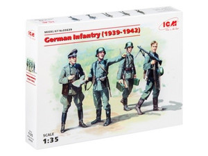 ICM 1/35 German Infantry (1939-1942) 4 Figures ICM 1/35 German Infantry (1939-1942) 4 Figures