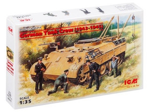 ICM 1/35German Tank Crew (1943-1945) 4 Figures ICM 1/35German Tank Crew (1943-1945) 4 Figures