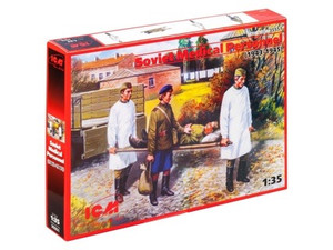 ICM 1/35 Soviet Medical Personnel (1943-1945) 4 Figures 35551 ICM 1/35 Soviet Medical Personnel (1943-1945) 4 Figures 35551