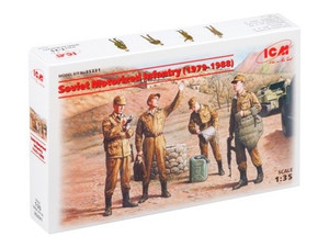 ICM 1/35 Soviet Motorised Infantry (1979-1988) 4 Figures 35331 ICM 1/35 Soviet Motorised Infantry (1979-1988) 4 Figures 35331