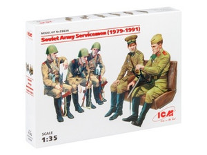 ICM 1/35 Soviet Army Servicemen (1979-1991) 5 Figures 35636 ICM 1/35 Soviet Army Servicemen (1979-1991) 5 Figures 35636