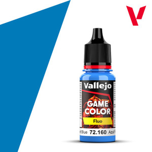 Vallejo Game Color Fluorescent Blue 72160 Vallejo Game Color Fluorescent Blue 72160