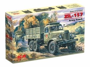 ICM 72541 ZiL-157, Army Truck 1:72 ICM 72541 ZiL-157, Army Truck 1:72