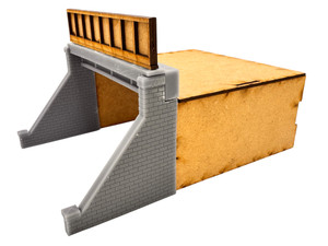 OO/HO Gauge Iron Bridge – Single Sided / Double Track Resin Kit – WWScenics OO/HO Gauge Iron Bridge – Single Sided / Double Track Resin Kit – WWScenics
