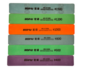 Double Sided Semi-Rigid Sanding Sticks x6 Pack (400–1400 Grit) – Modelling & Wargaming