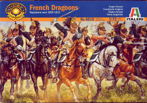 Italeri 1/72 Napoleonic French Dragoons # 6015 - Plastic Model Figures Italeri 1/72 Napoleonic French Dragoons # 6015 - Plastic Model Figures