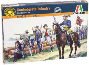 Italeri CONFEDERATE TROOPS (AMERICAN CIVIL WAR) (1/72) 6014 Italeri CONFEDERATE TROOPS (AMERICAN CIVIL WAR) (1/72) 6014