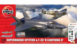 A50190 Supermarine Spitfire & F-35B Lightning II 'Then and Now' A50190 Supermarine Spitfire & F-35B Lightning II 'Then and Now'