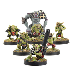 Goblin Gang, Troll & Secret Weapon Goblin with Chainsaw