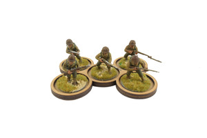 Skirmish Movement Tray for 5 Bases (Choose Size)