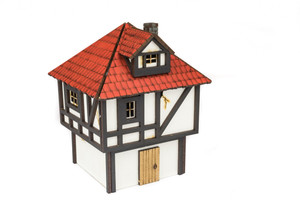 Medieval Town Small Town House 