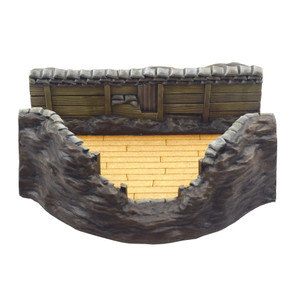 Trench System Heavy Gun Position Trench Set