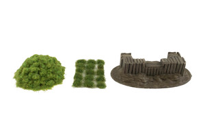 World at War Wooden Bunker Defensive Position & Scenery Kit