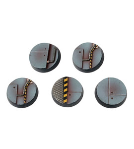 Industry of War Industrial Round Bases x 5 (25mm)