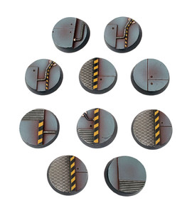 Industry of War - Industrial Round Bases x 10 (25mm)