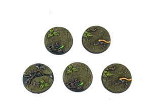 Jungle Warfare Bases x 5 (40mm)