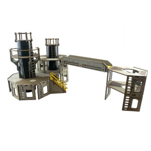 Industry of War Refinery 1, Central Tower & Extendable Walkway