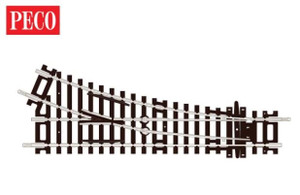 Peco OO/HO Turnout C100 No.2 Radius RH INS (ST-240)ST240