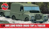 A02324 LWB Land Rover (Hard Top) & Trailer