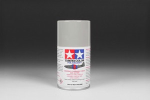 Description
The AS line-up of spray paints are specifically developed to provide the subtle shades necessary for finishing both historical and modern aircraft models. The paint is made up of a synthetic acrylic lacquer that cures in a short period of time. Each can contains 100ml of paint, which is enough to fully cover 2 or 3, 1/48 scale sized plastic aircraft models or one 1/32 model. Tamiya spray paints are not affected by acrylic or enamel paints. They may be applied over a cured spray-painted surface.

Tamiya Colour Spray Paint for Aircraft
Tamiya AS-11 Medium Sea Grey (RAF)
Each can contains 100ml of paint
Great for recreating the medium grey colour used in British WWII aircraft camouflage