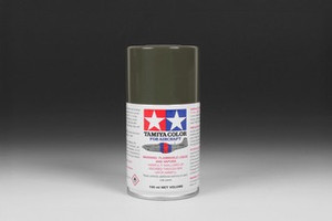 Description
The AS line-up of spray paints are specifically developed to provide the subtle shades necessary for finishing both historical and modern aircraft models. The paint is made up of a synthetic acrylic lacquer that cures in a short period of time. Each can contains 100ml of paint, which is enough to fully cover 2 or 3, 1/48 scale sized plastic aircraft models or one 1/32 model. Tamiya spray paints are not affected by acrylic or enamel paints. They may be applied over a cured spray-painted surface.

Tamiya Colour Spray Paint for Aircraft
Tamiya AS-30 Dark Green 2 (RAF)
Each can contains 100ml of paint
Accurately recreates the dark green seen in the camouflage used on British aircraft from 1941, such as the Spitfire Mk.IXc