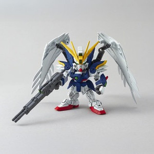 Description
Bandai brings us a new line of Super Deformed (SD) Gundam called the EX Standard!  These new EX Standard kits come molded in multiple colors and feature limited articulation so you can get that perfect pose to display them!  Foil marking stickers are also included to add extra colors and markings to your kit.  A new gimmick added with these EX Standard kits is the ability to borrow parts and combine them to make new weapons that can be used with 1/144 scale HG Gundam kits!

About the Model
Gundam Gunpla plastic model kit
Snap-assembly with no glue/cement required
Pre-coloured sprues to help with accuracy
Keen modellers can still paint the parts for a more detailed finish
Includes handy step-by-step build instruction manual