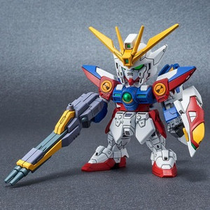 Description
A completely new model of Wing Gundam Zero joins the SD Gundam EX Standard lineup from Bandai! He comes with plenty of weapons, and you can combine them if you like; you can also use his weapons with 1/144-scale HG models! The backpack wing can be deployed, too, and that also can be used with HG model kits. Includes twin buster rifle, beam sabre, shield, and foil seals.

About the Model
Gundam Gunpla plastic model kit
Snap-assembly with no glue/cement required
Pre-coloured sprues to help with accuracy
Keen modellers can still paint the parts for a more detailed finish
Includes handy step-by-step build instruction manual