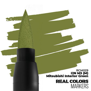 AK Real Colors Marker: IJN M3 (M) Mitsubishi Interior Green RCM029