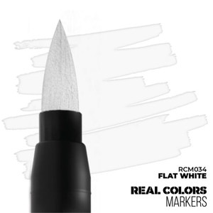 AK Real Colors Marker: Flat White RCM034
