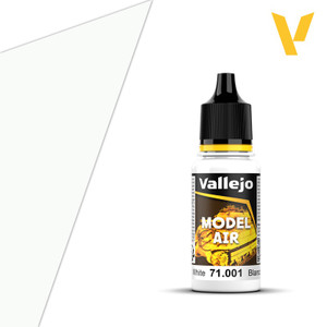 Vallejo Model Air 17ml -White 71.001 71001