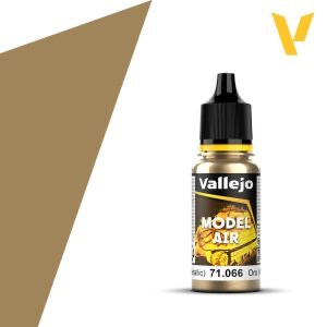 Vallejo Model Air 17ml -Gold (Metallic) 71.066 71066